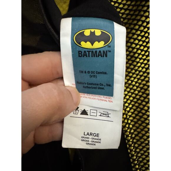 Rubies DC Comics Batgirl Fishnet Corset Large New Batman Halloween Cosplay - Picture 6 of 8